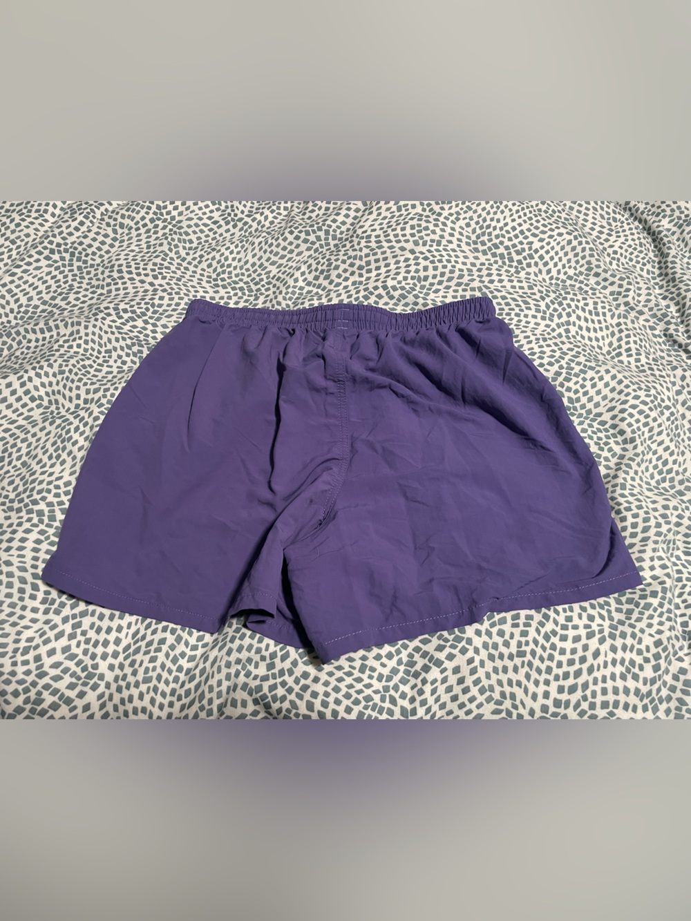 Patagonia Purple Athletic Women's Shorts - Picture 2 of 3